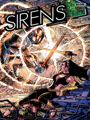 cover image of George Perez's Sirens (2014), Issue 5